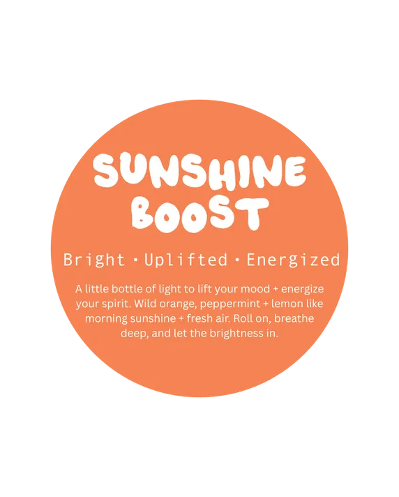 Sunshine Boost. Bright · Uplifted · Energized